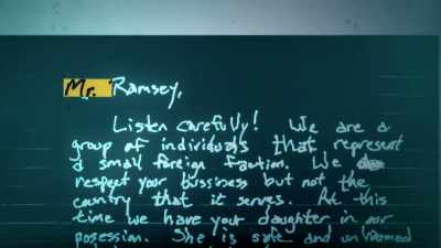 It was addressed "Mr. Ramsey." - How It Really Happened