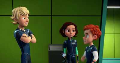 -"It again."
-No, say the other thing. - Spy Kids: Mission Critical