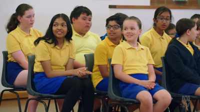 It is all about what it means
to them to be Australian - The School That Tried to End Racism