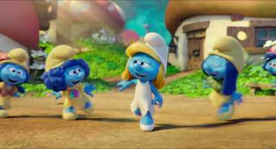 It was all pretty much just thrown together
as we went, - Smurfs: The Lost Village