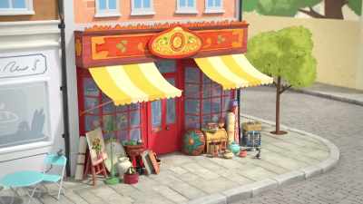 It all started with a visit to Mr. Gruber. - The Adventures of Paddington