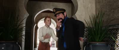 It was AllanHe knobbled me in the garden and thenthere was a bottle of alcohol and There always isNo no No not like thatI can smell it on you - The Adventures of Tintin