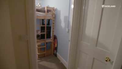 It is almost 10PM, and whilst
eight-year-old Uly stays up playing, - Stacey Dooley Sleeps Over
