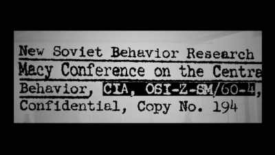 It was also revealed that the C.I.A. had also directly sponsored - The Minds of Men