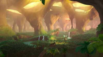 It always amazes me
there's a whole world down here. - The Ice Age Adventures of Buck Wild