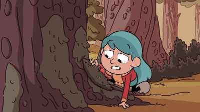 It always grows on the north side,
which means this way? - Hilda
