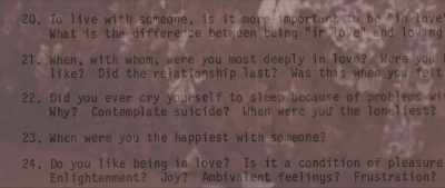 It was an excellent feeling, - The Disappearance of Shere Hite