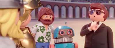-It was an honor, my friend.
-(Charlie laughing) - Playmobil: The Movie