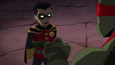 It was an honor
to fight with you - Batman vs Teenage Mutant Ninja Turtles