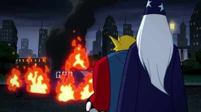 It was an inspired
notion, Etrigan, - Justice League Action