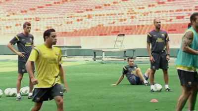 It was an unimportant pre-season friendly - Take the Ball, Pass the Ball