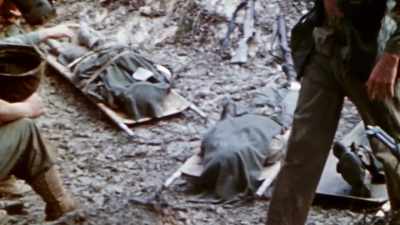 It is an uphill slog - The Pacific War in Color