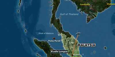 It apparently turned
the opposite direction - MH370: The Plane That Disappeared
