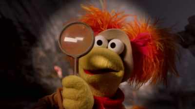 It appeared I had found my suspect,
the Mantivore. - Fraggle Rock: Back to the Rock