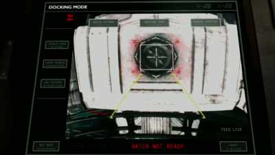 It appears to be closed,
locked, with red lights. - Magellan