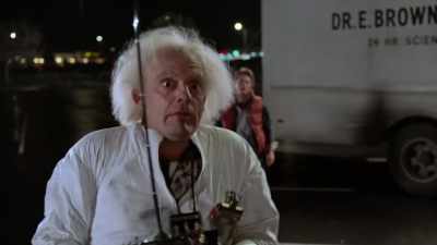 It was art, made by a crazy guy. - Expedition: Back To The Future
