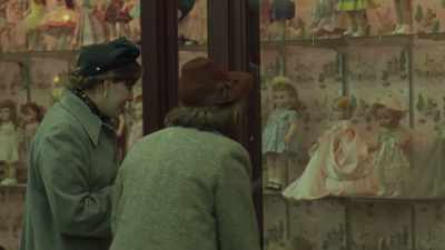 It was at Christmas rush hour.  - Loving Highsmith