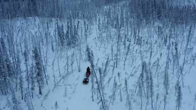 It was "Be very careful." - Life Below Zero: Next Generation