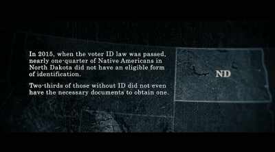 It became very evident
that the law was created - All In: The Fight for Democracy