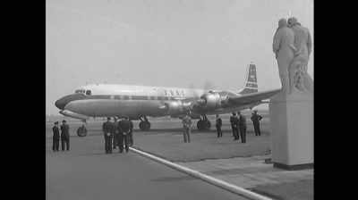It was better than fiction
at London airport. - Nureyev