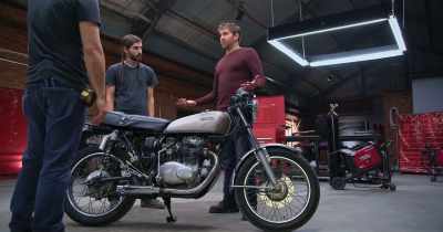 It breaks my heart to tear apart
a good motorcycle, - White Rabbit Project