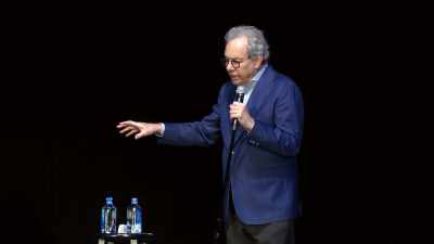 It was built by
the--the folks, uh, - Lewis Black: Thanks for Risking Your Life