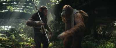 It was Caesar who taught
us what it means to be ape. - Kingdom of the Planet of the Apes