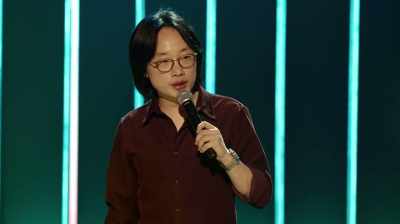 It was called,
"Underground Railroad Builder." - Jimmy O. Yang: Good Deal