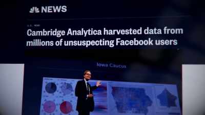 It was Cambridge Analytica
using Facebook data. - Agents of Chaos