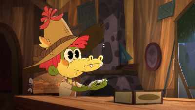 It came along with you - Arlo the Alligator Boy