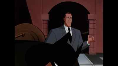 It came from down here! This way! - The New Batman Adventures