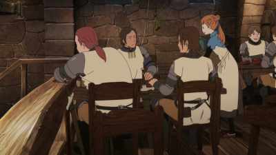 It can get a tad raucous
in here, sorry it's so loud. - Maquia: When the Promised Flower Blooms