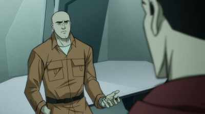 It can only look good
to the parole board. - Superman: Man of Tomorrow