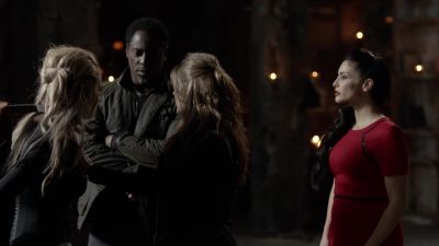 It can stop,
Clarke. - The 100