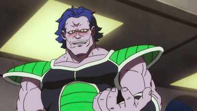 It can't be any fun hanging out
with this sour bunch. - Dragon Ball Super: Broly