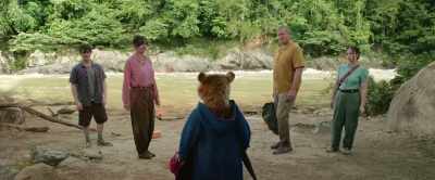 It can't be far, and whatever's happened
to Hunter and Gina, - Paddington in Peru