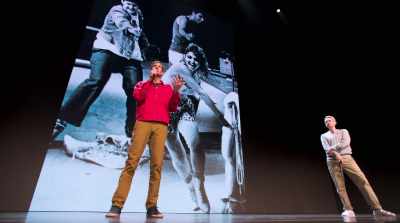 It certainly wasn't gonna be
our microphone mastery at the time. - Beastie Boys Story