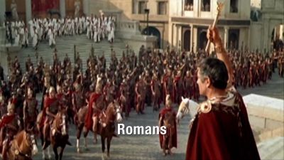 It changed hands during the crusades We had the Romans - Religulous