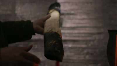 It charred all those
cracks and all those little - Life Below Zero: Next Generation