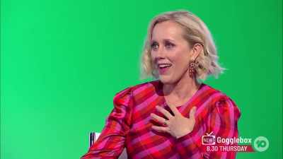 It is Claire Hooper.
(APPLAUSE AND CHEERING) - Would I Lie to You?
