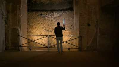 It is clear evidence someone deliberately
buried the Domus Aurea. - Lost Treasures of Rome