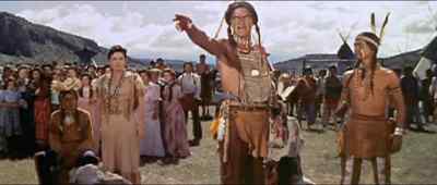 It is Comanche custom that no man leads - Comanche