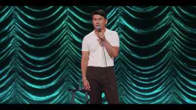...it comes out as, "Let's go, Brandon!" - Ronny Chieng: Love to Hate It
