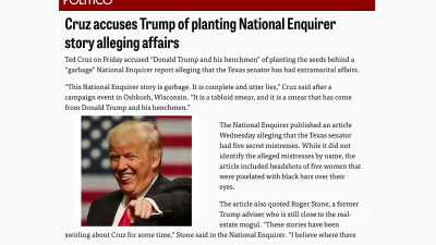 It is complete and utter lies. - Trump: The Art of the Insult
