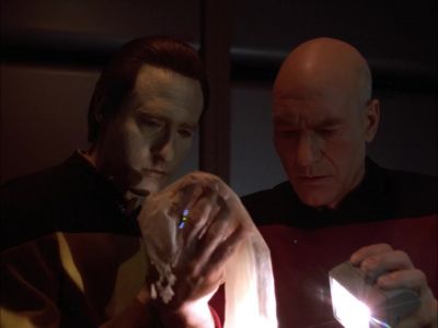 It is composed of reptilian DNA. - Star Trek: The Next Generation