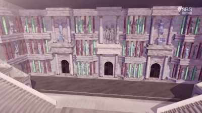 It comprised a stage - Roman Megastructures
