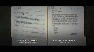 It was contradictory
of the initial statement, - The Innocent Man