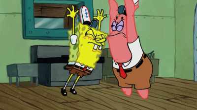 It could be seen as a
preview of the clash - SpongeBob DocuPants