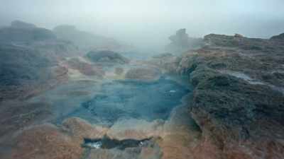 It could have formed
in a hot spring, - One Strange Rock