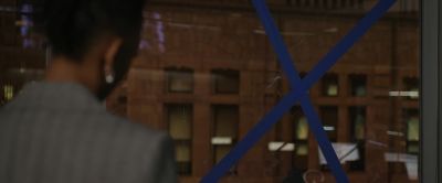 It cracked from
the flash bombs today. - The Good Fight